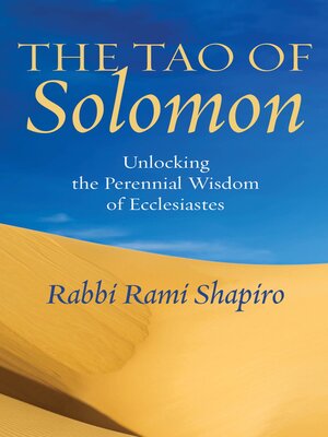 cover image of The Tao of Solomon